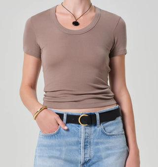 Maude U Neck Tee