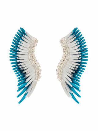 Midi Madeline Earrings- Aqua