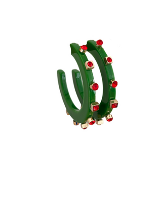 City Girl Jewel Hoop - Large