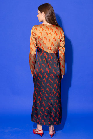 Birdie Dress - Crimson Herd Mix