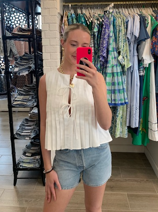 Kali Linen Top