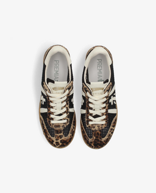Bonnie Sneaker - Black/Cheetah