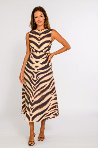 Claire Dress - Zebra