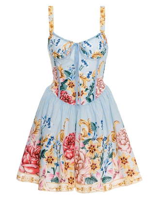 Spring Blush Mini Dress