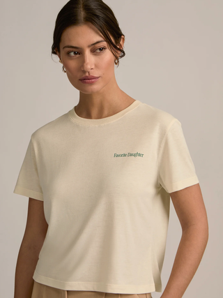 Cropped Logo Tee
