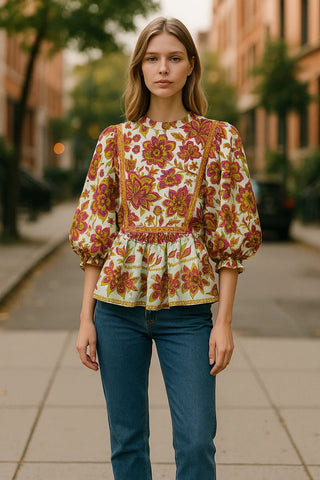 Phoebe Top - Pink