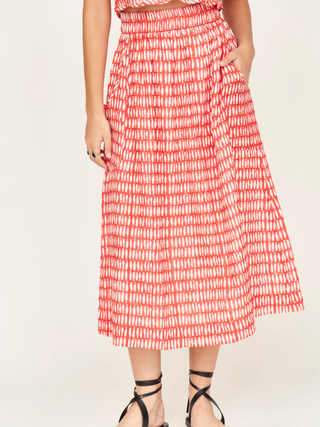 Verona Skirt - Lobster Minnow