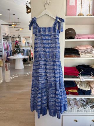 Vail Maxi Dress - Blue Fes
