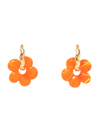 Aya Hoops - Orange Gold