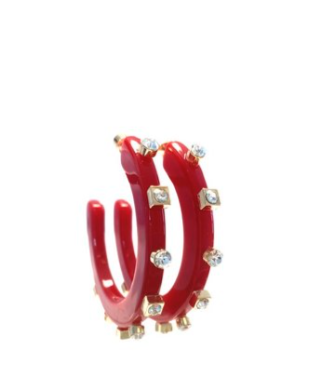 City Girl Jewel Hoop - Large