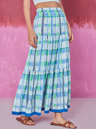 Frilly Skirt - Blue Mapusa