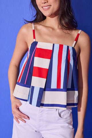 Reed Top - Maritime Stripe