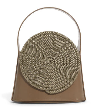 Gunther Leather Bag with Passementerie Detail