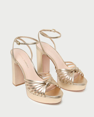 Rivka Platform Heel - Champagne