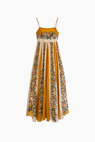 Hilo Stripes Sand Dress Maxi Dress