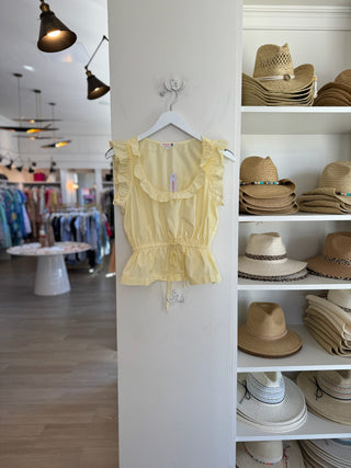 Ruffle Top - Butter Cream
