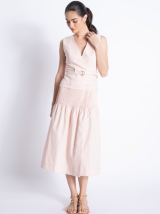 Raven Linen Dress