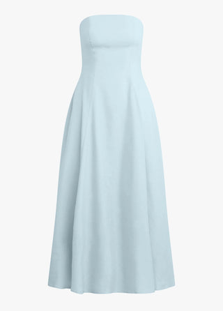 The Favorite Linen Dress - Aqua