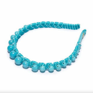Graduated Stone Bead Headband