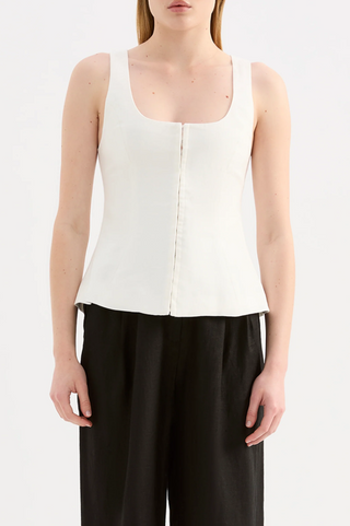 Quinn Linen Vest
