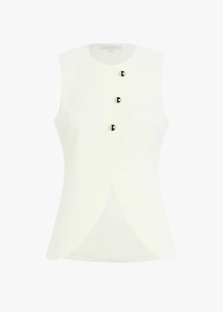 The Rachel Vest - Pearl