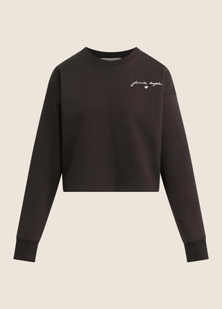 The Cropped Signature Sweatshirt