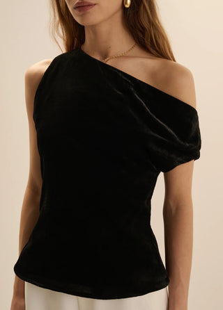 The Velvet Side Note Top