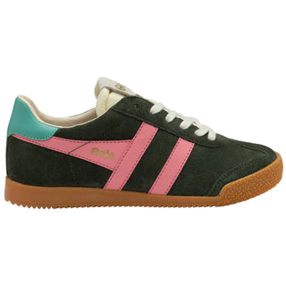 Women's Elan Sneakers - Dark Khaki/Bubblegum/Sea/Mist