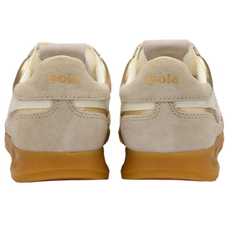 Women's Firefly Metallic Sneakers - Gold/Off White
