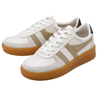 Women's Grandslam Elite Sneakers - White/Bone/Mocha/Gum