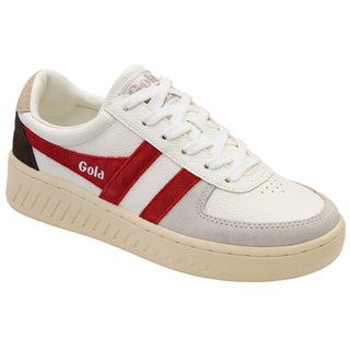 Women's Grandslam Trident Sneakers - White/Lollipop/Bone