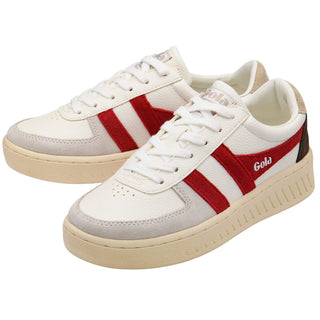 Women's Grandslam Trident Sneakers - White/Lollipop/Bone