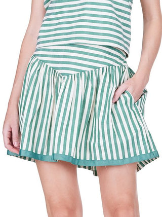 Blake Shorts - Green Stripe