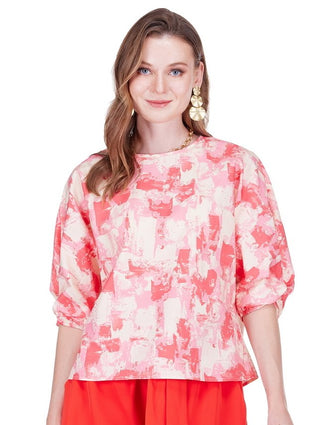 Rowan Top - Red Impression