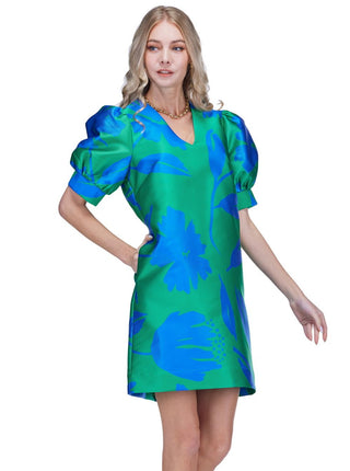 The Green Garden Mini Dress