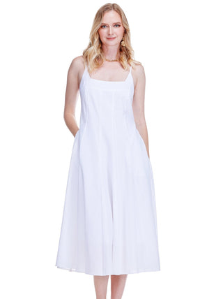 Maggie Midi Dress - White