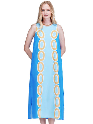 Ollie Maxi Dress - Blue