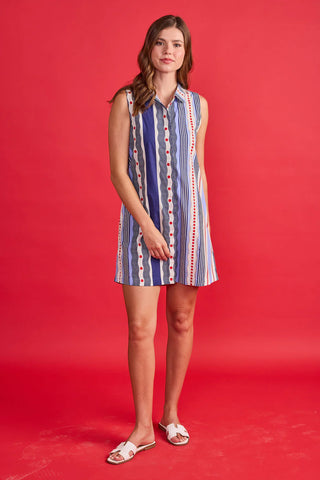 Jules Dress - Liberty Stripes
