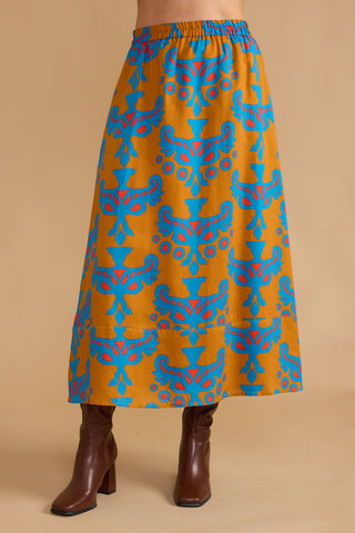 Marisol Skirt - Mughal Motif