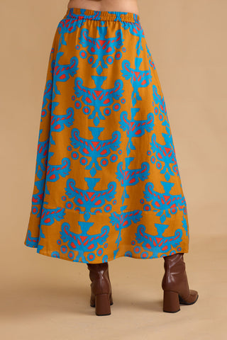 Marisol Skirt - Mughal Motif
