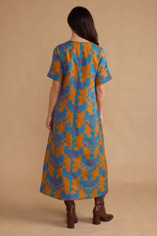 Colin Dress - Mughal Motif