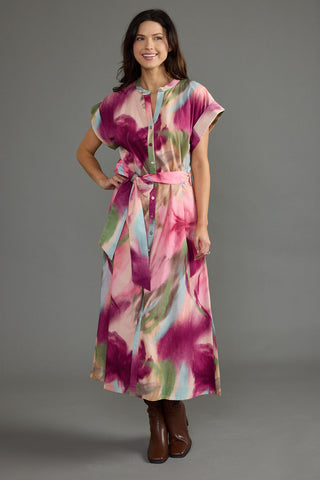 Evelyn Dress - Rosewater