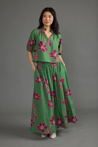 Maeve Skirt - Verde Orchid