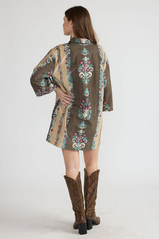 Colette Dress - Gilded Stripe