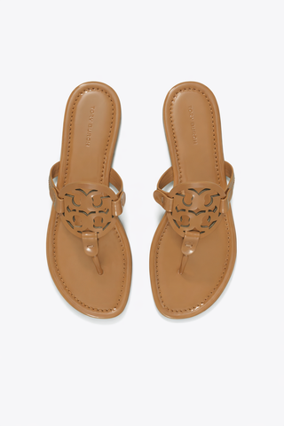 Miller Sandal - Tan Patent