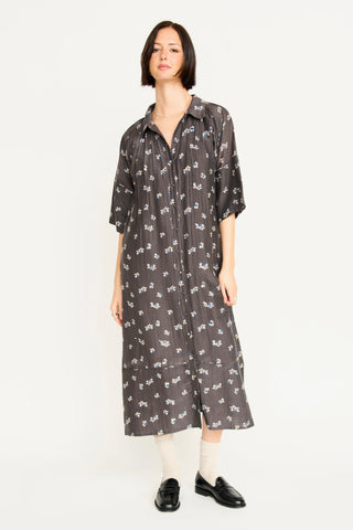 Sabine Long Dress In Night Iris