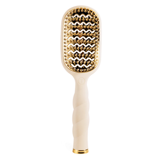 Vented Hair Brush - Tan